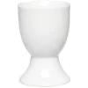 Coquetier en porcelaine blanc