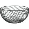 Corbeille à fruits métal filaire noir