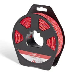 Corde Ø6mmx20m plastique jaune