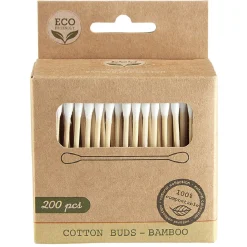 Coton tige en bambou x 200