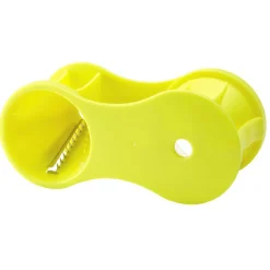 Coupe légume spiralizer en inox et plastique vert