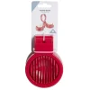 Coupe oeuf plastique rouge 8,5x12x2,8cm