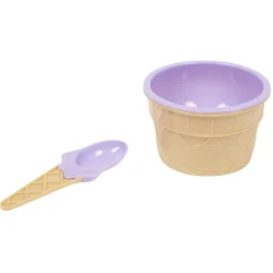 Coupelle à glace avec cuillère x6