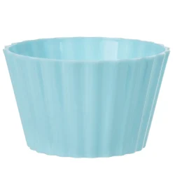 Coupelle à glace avec cuillère multicolore x4