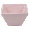 Coupelle carrée rose