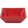 Coupelle carrée rouge