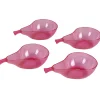 Coupelle design poire rose x4