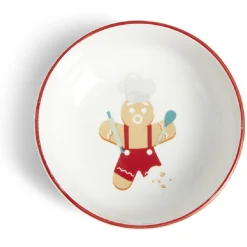Coupelle Noël porcelaine Ø12cm - 2 modèles