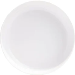 Coupelle Oslo porcelaine blanc brillant uni
