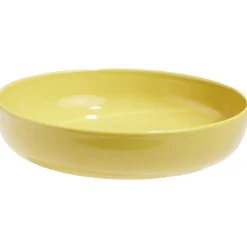 Coupelle Oslo porcelaine jaune mat uni