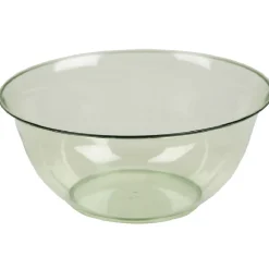 Coupelle plastique unie vert x 10