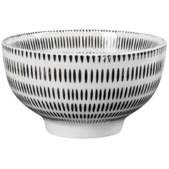 Coupelle porcelaine décor géométrique