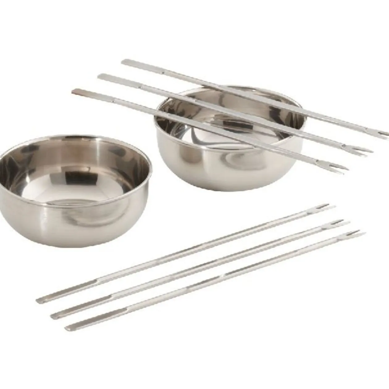 COUPELLE X2 ET PIQUE A SAUCE X6