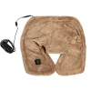 Coussin chauffant nuque épaules beige