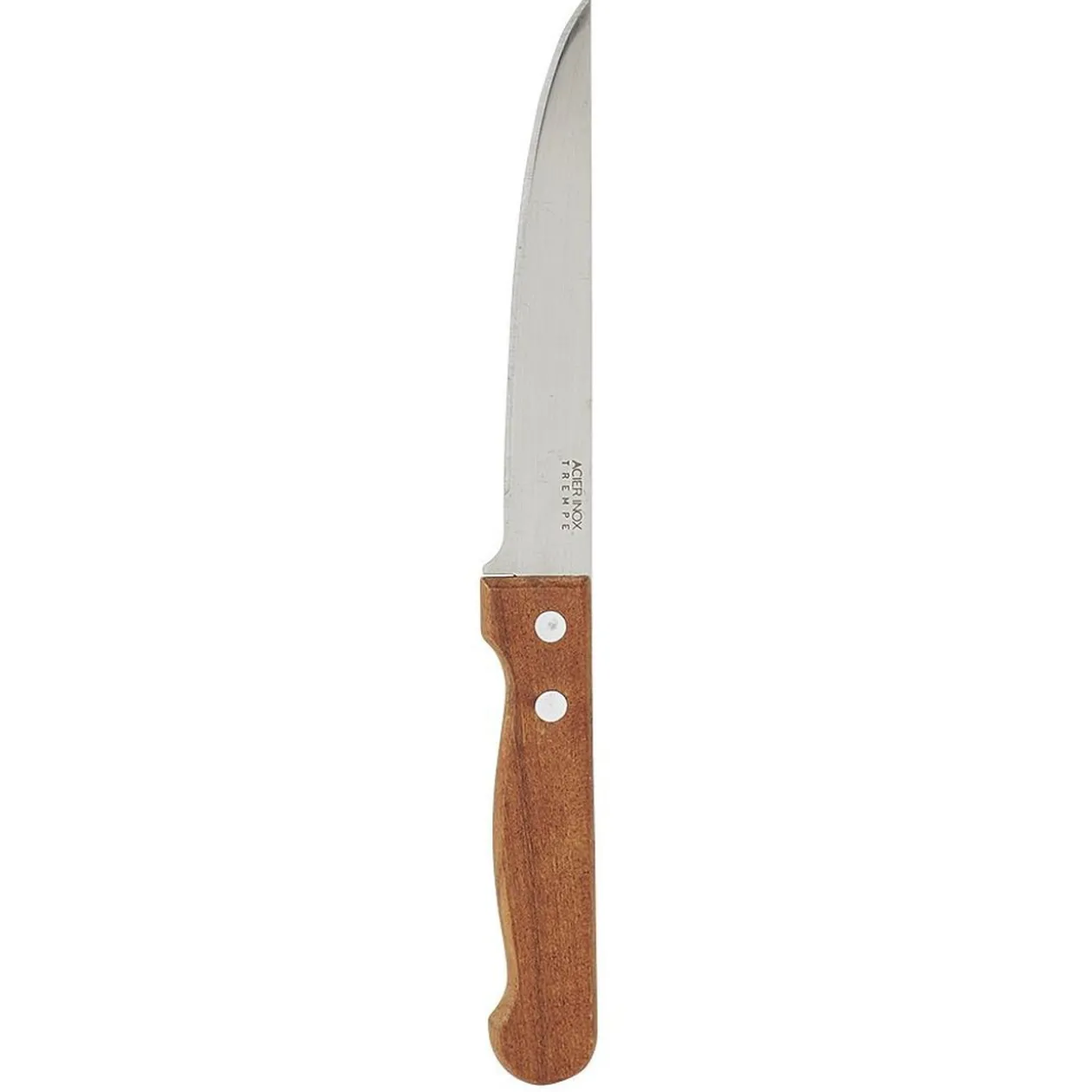 Couteau à grillade manche bois bubinga lame inox 11 cm