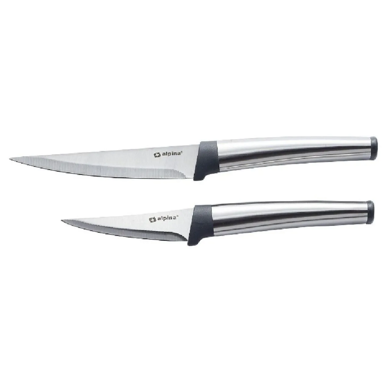 Couteau de cuisine en inox Alpina x 5