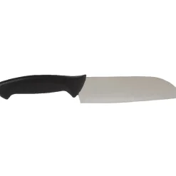 Couteau santoku avec étui aiguiseur L. 23 cm