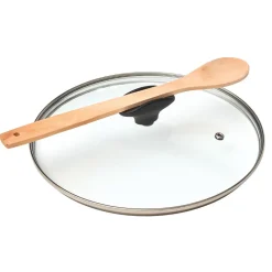 Couvercle anti éclaboussures poignée repose ustensile Ø 20