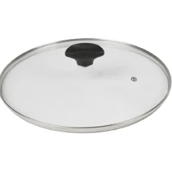 Couvercle anti éclaboussures poignée repose ustensile Ø 24