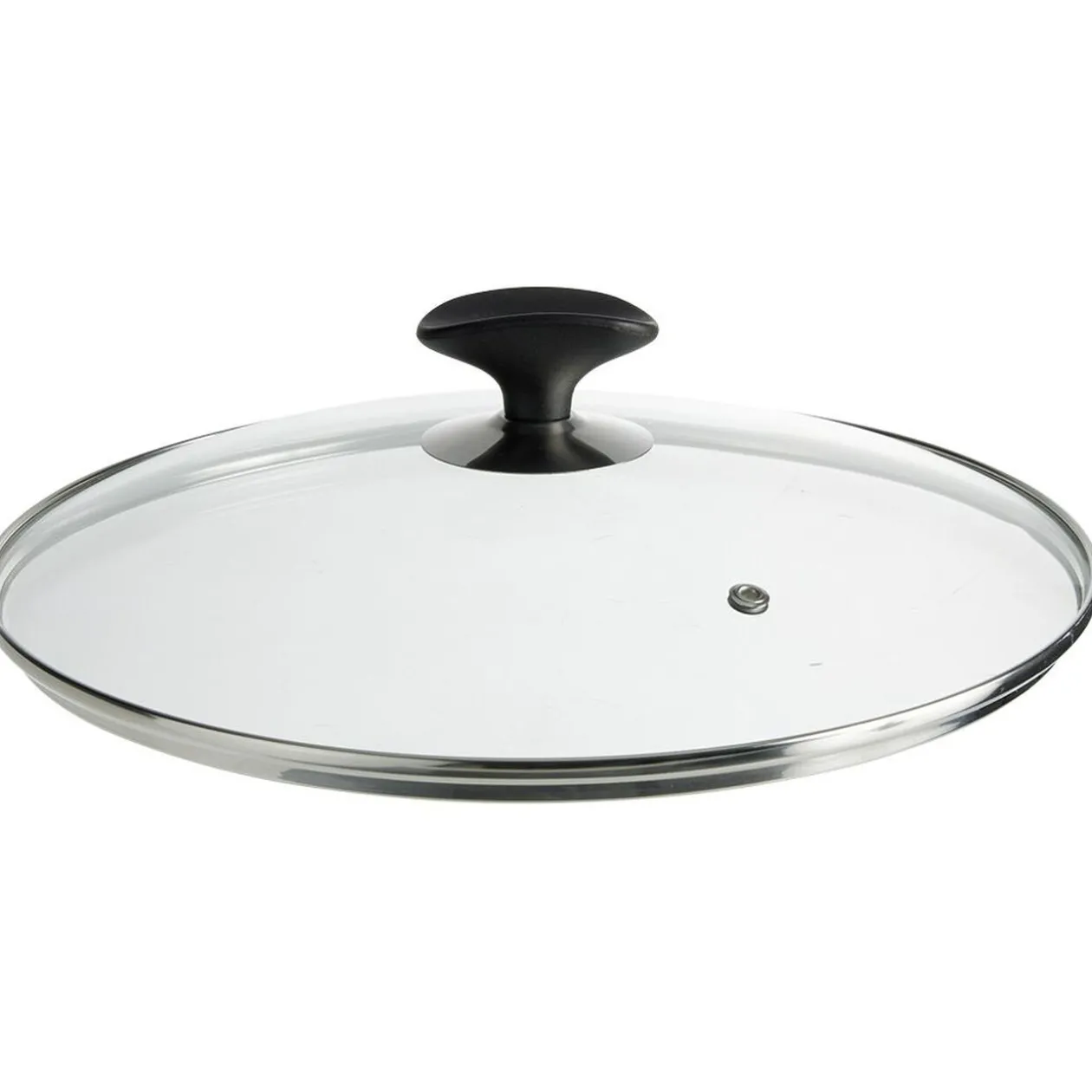 Couvercle anti éclaboussures en verre trempé Ø28 cm