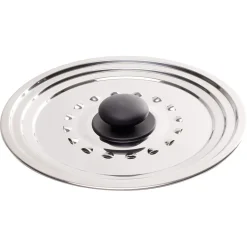 Couvercle anti éclaboussures en inox Ø21 cm