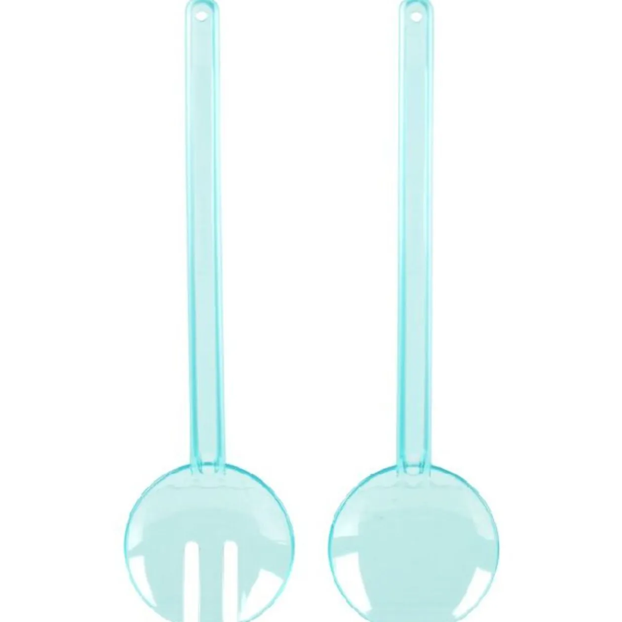 Couvert à salade bleu pale