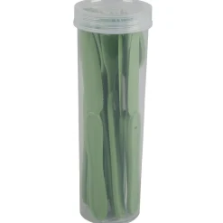 Couvert en plastique couleur unie x 12