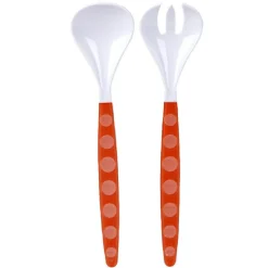 Couvert salade plastique couleur