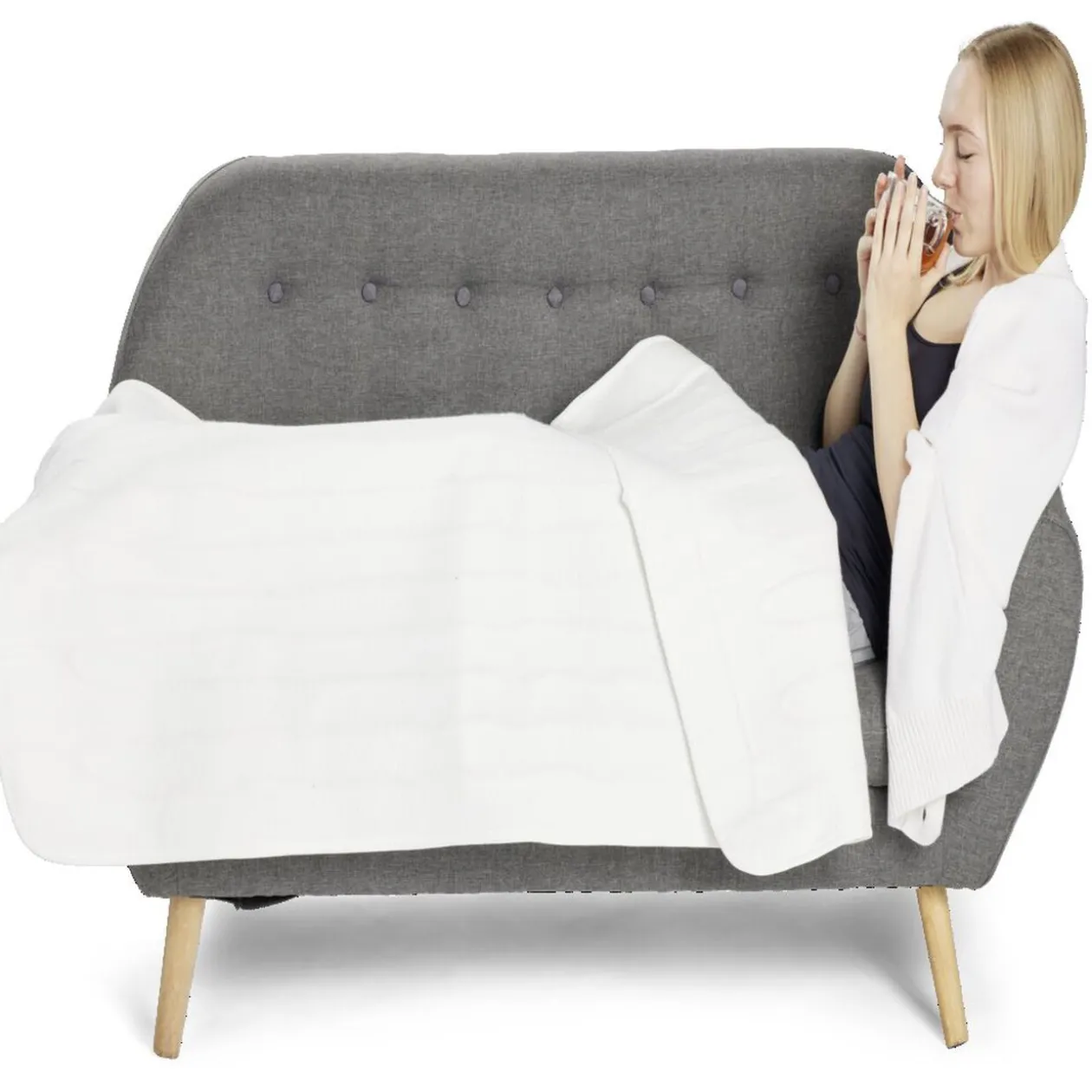 Couverture chauffante 80x150cm température réglable