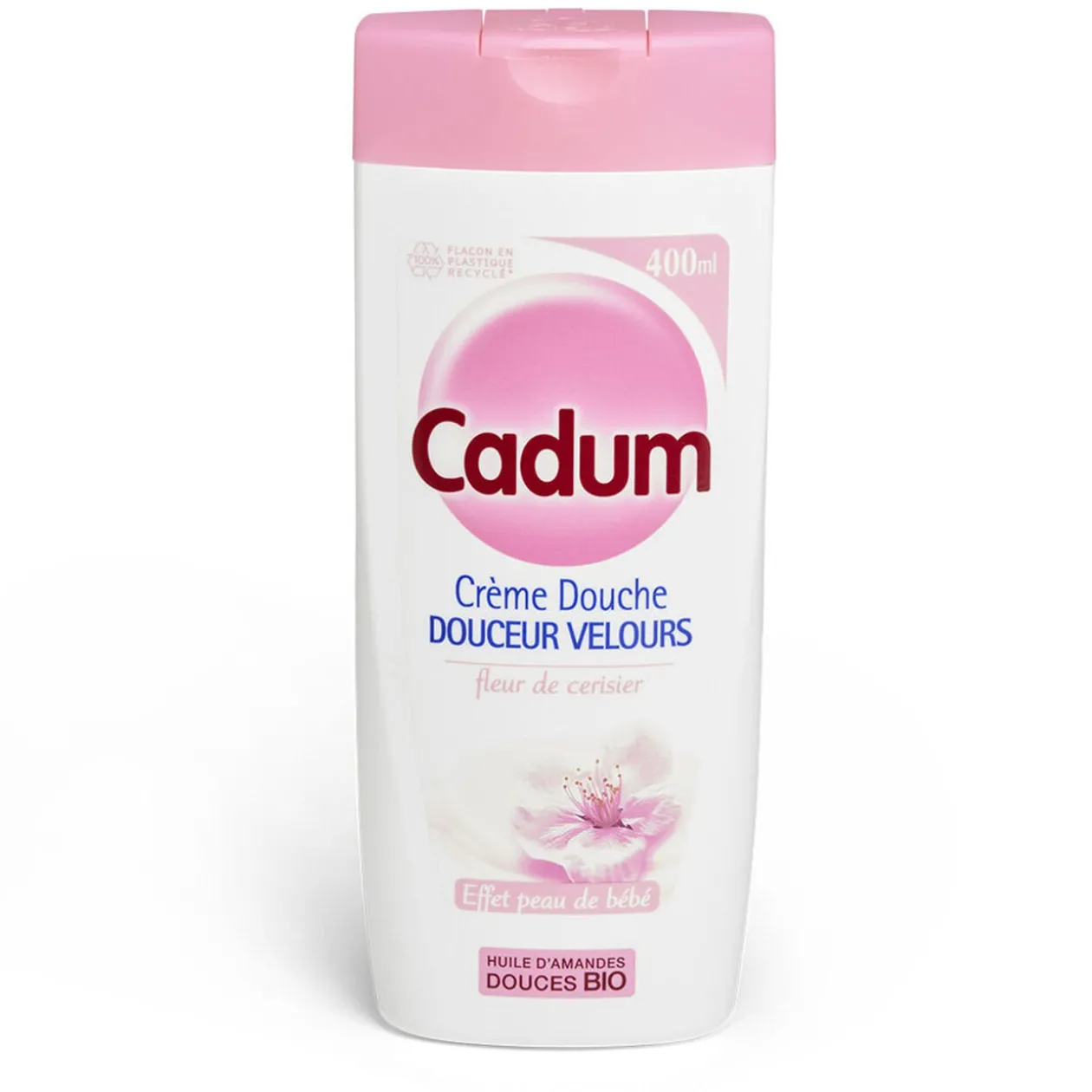 Crème douche Cadum douceur velours fleur de cerisier 400ml