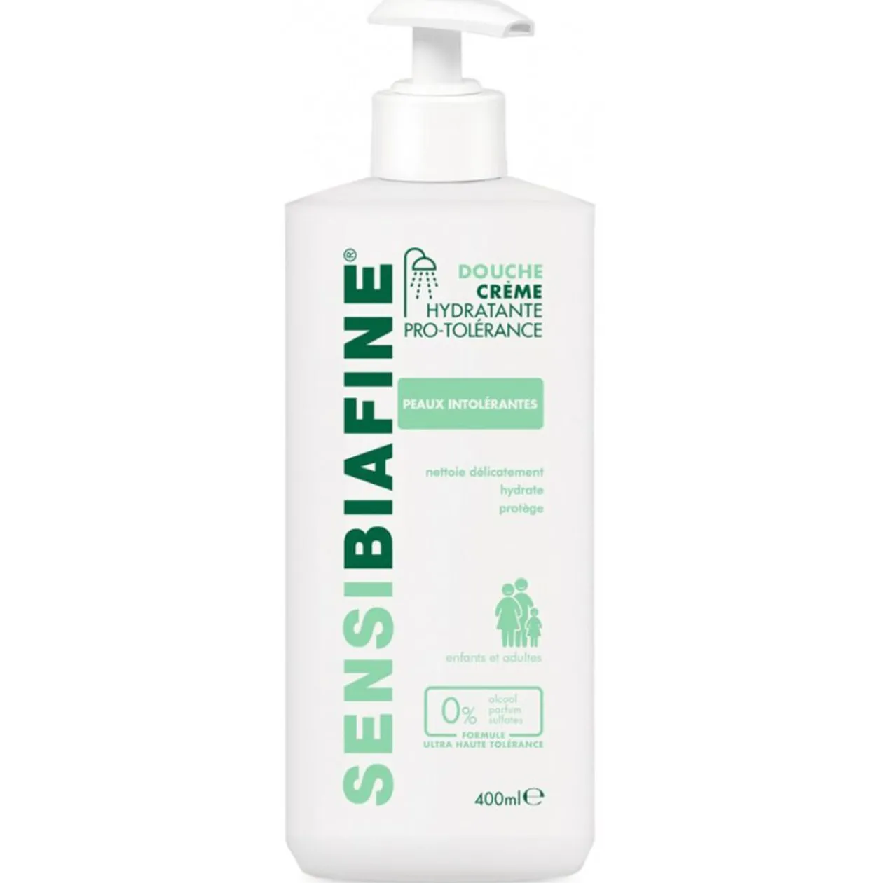 Crème douche SensiBiafine hydratante peau intolérante 400ml