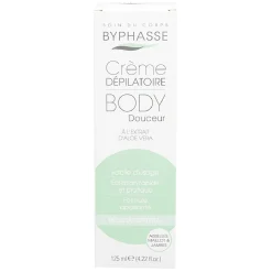 Crème dépilatoire aloe vera byphasse
