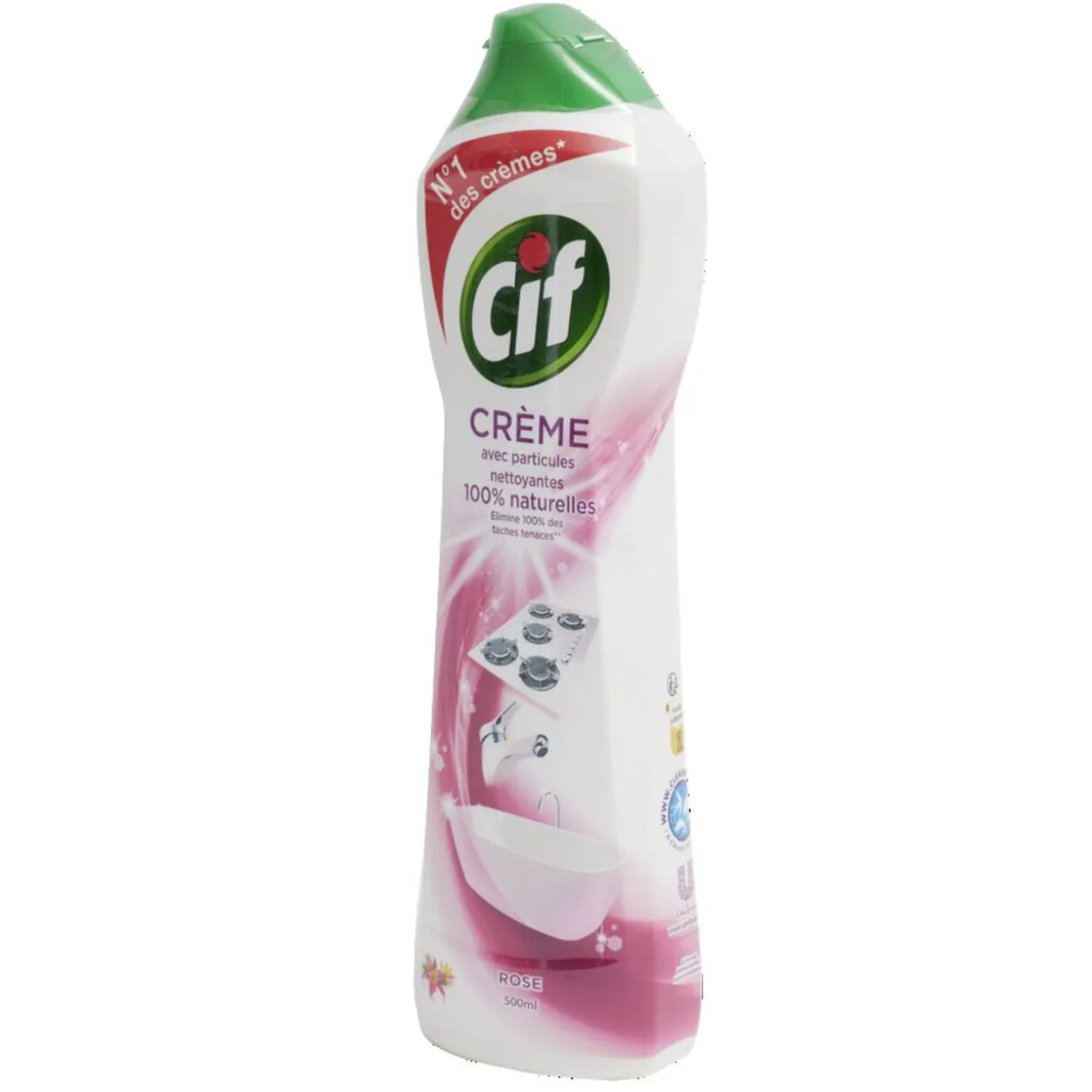 Crème nettoyante Cif pink flower 500ml