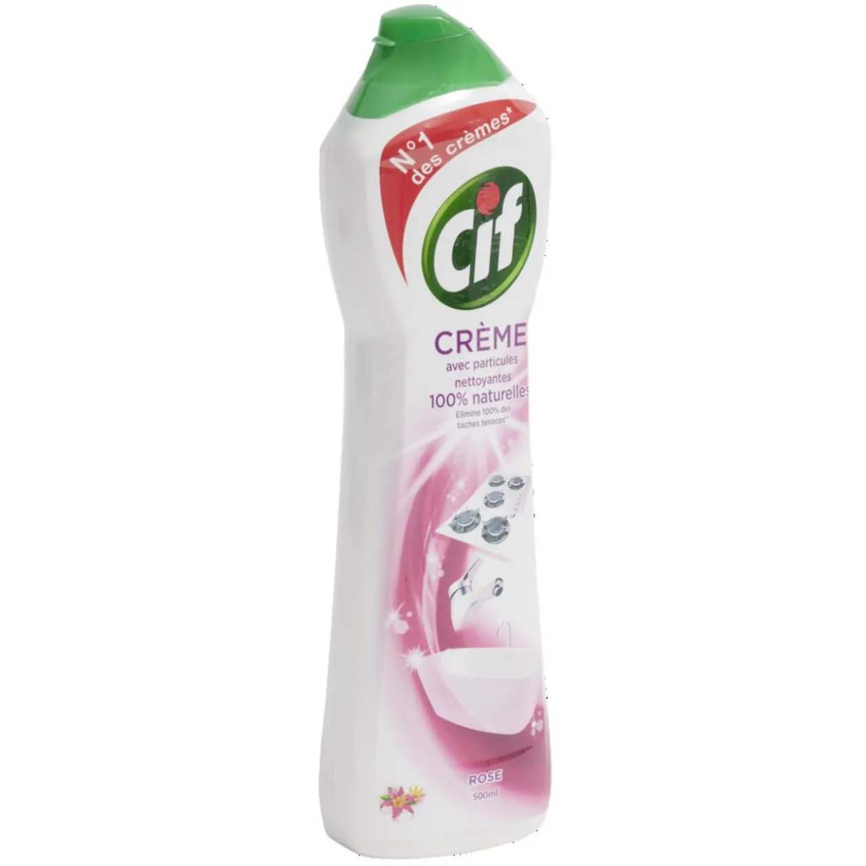 Crème nettoyante Cif pink flower 500ml