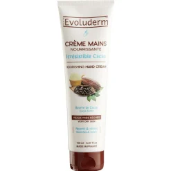 Crème pour les mains Evoluderm irrésistible cacao 150 ml