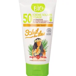 Crème solaire visage Bio Soleil des îles SPF50 50ml