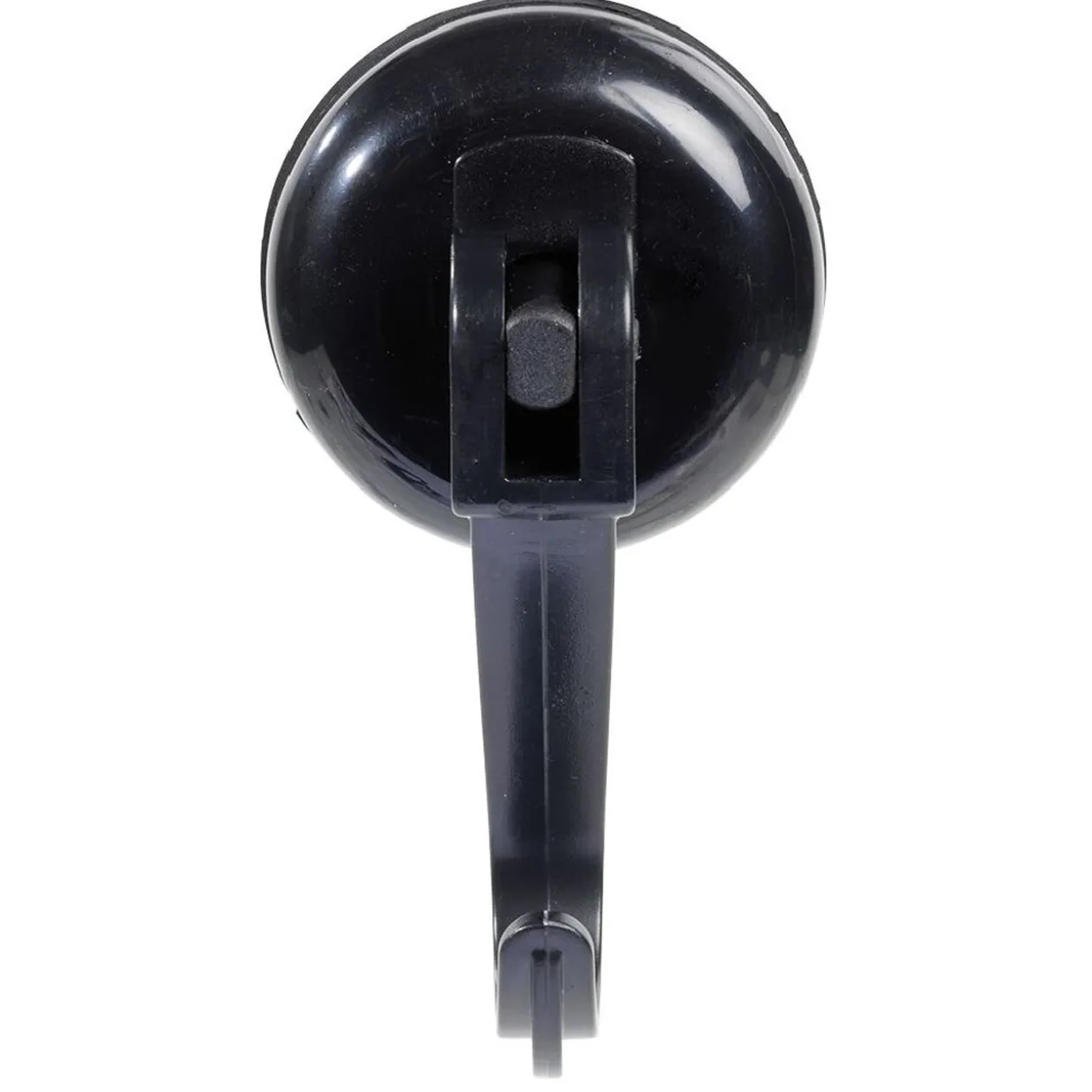 Crochet à ventouse noir