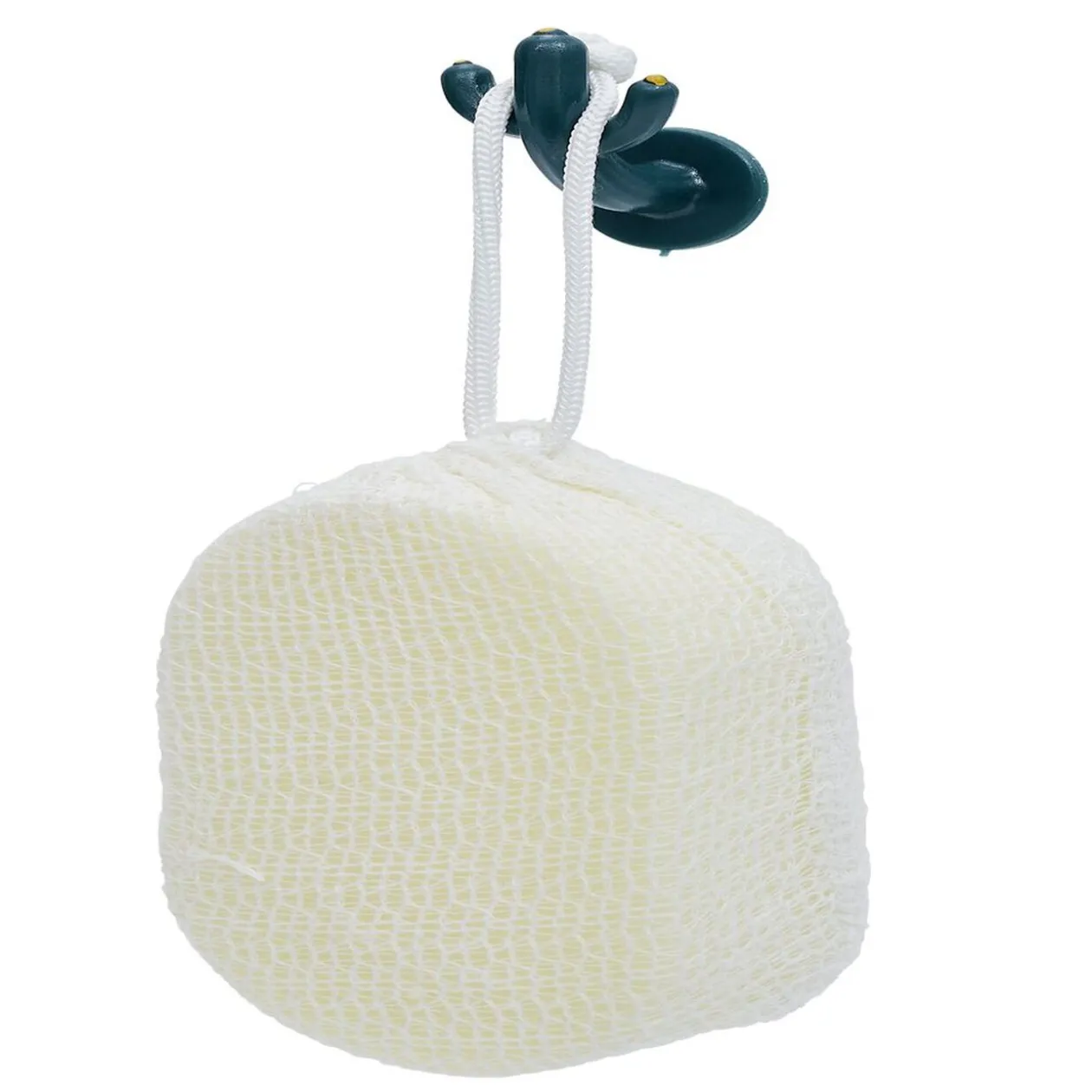 Crochet adhésif cactus x2 bleu canard