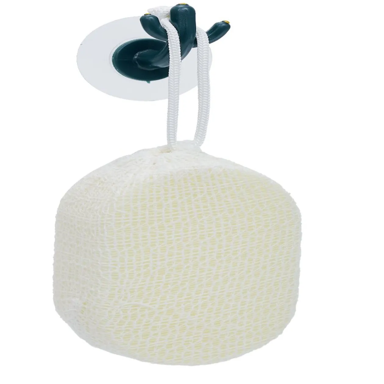 Crochet adhésif cactus x2 bleu canard