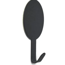 Crochet adhésif métal rond 8,5x14,4cm - 3 modèles