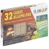 Cube alume feu x32 bois