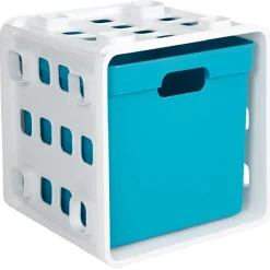 Cube de rangement empilable