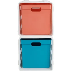 Cube de rangement empilable