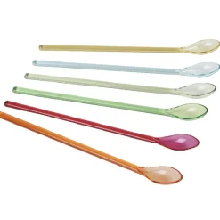 Cuillère à glace multicolore x6