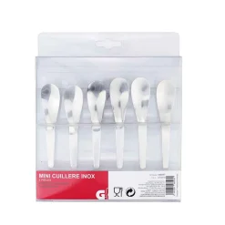 Cuillère en inox x 6