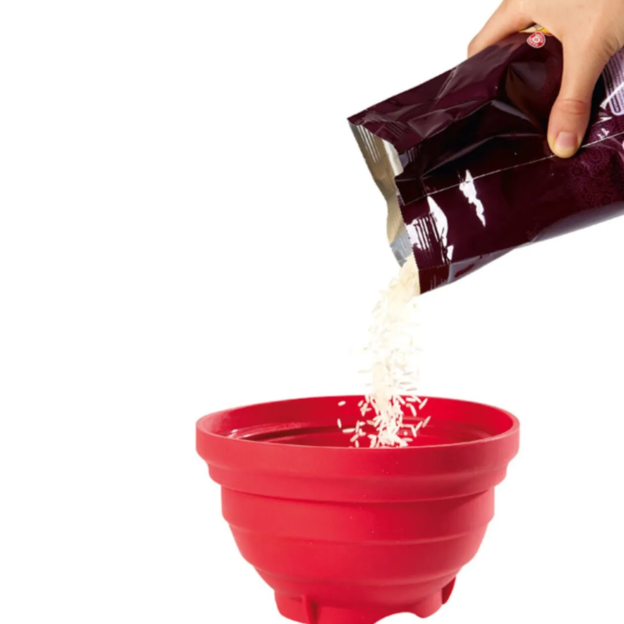 Cuiseur à riz au micro-ondes silicone