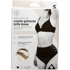 Culotte gainante taille basse femme