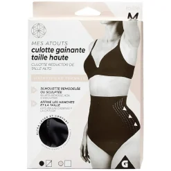 Culotte gainante taille haute femme
