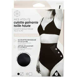 Culotte gainante taille haute femme