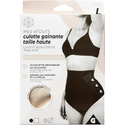 Culotte gainante taille haute femme